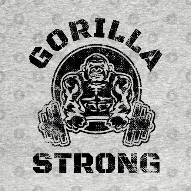 GORILLA STRONG BODYBUILDING by MuscleTeez